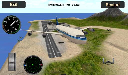 Flight Simulator Airplane3D-spiderorbit