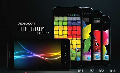Videocon Launches Eight Infinium Series 3G Smartphones-spiderorbit