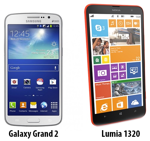 Nokia Lumia 1320 vs Galaxy Grand 2-spiderorbit
